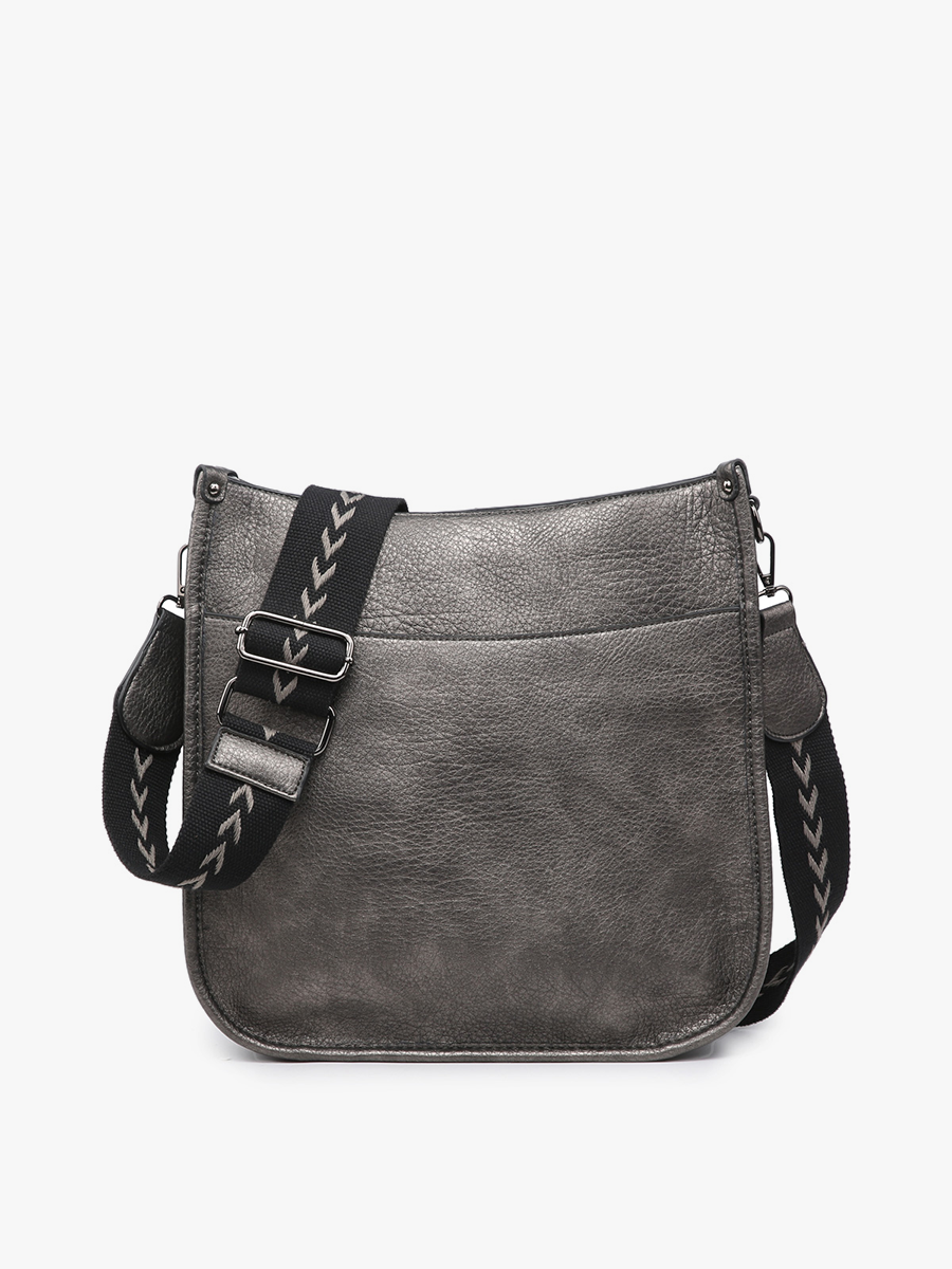 Yellow Chloe Crossbody with Guitar Strap