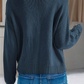 Open Knit Drop Shoulder Cardigan (XL, 2XL)
