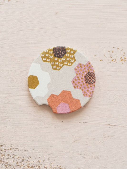 Flower Garden Car Coaster
