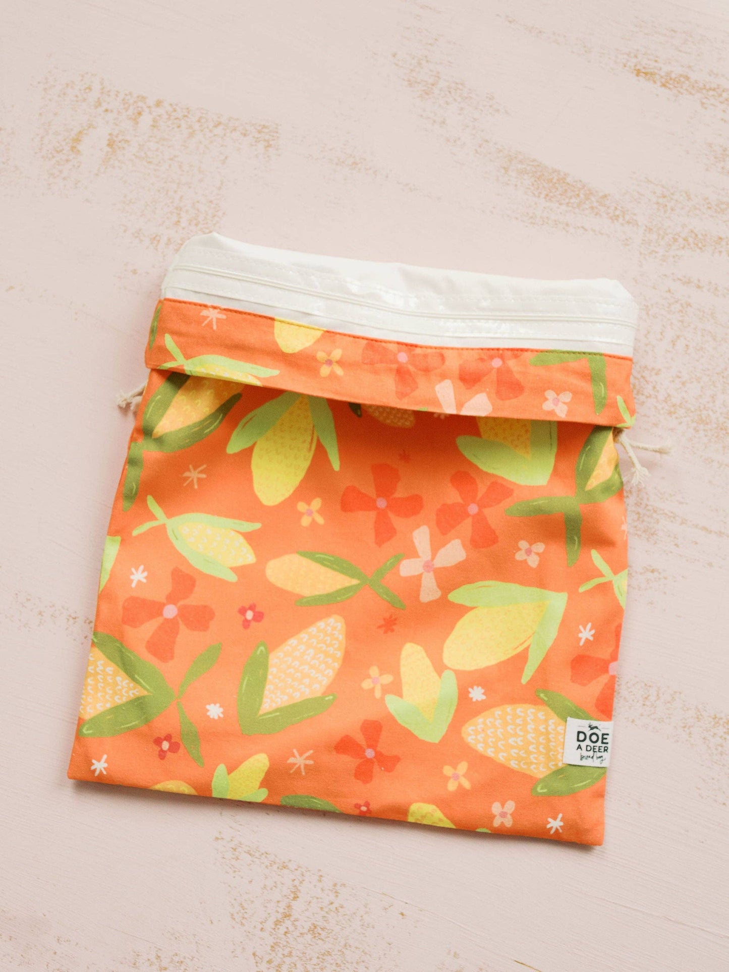 Bread Bag (Corn & Flowers)