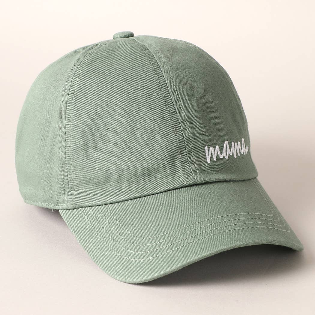 Mama Embroidered Cap