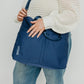Navy Blue Brixley Tote Bag