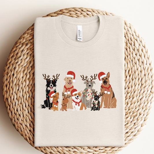 Christmas Dog Graphic Tee