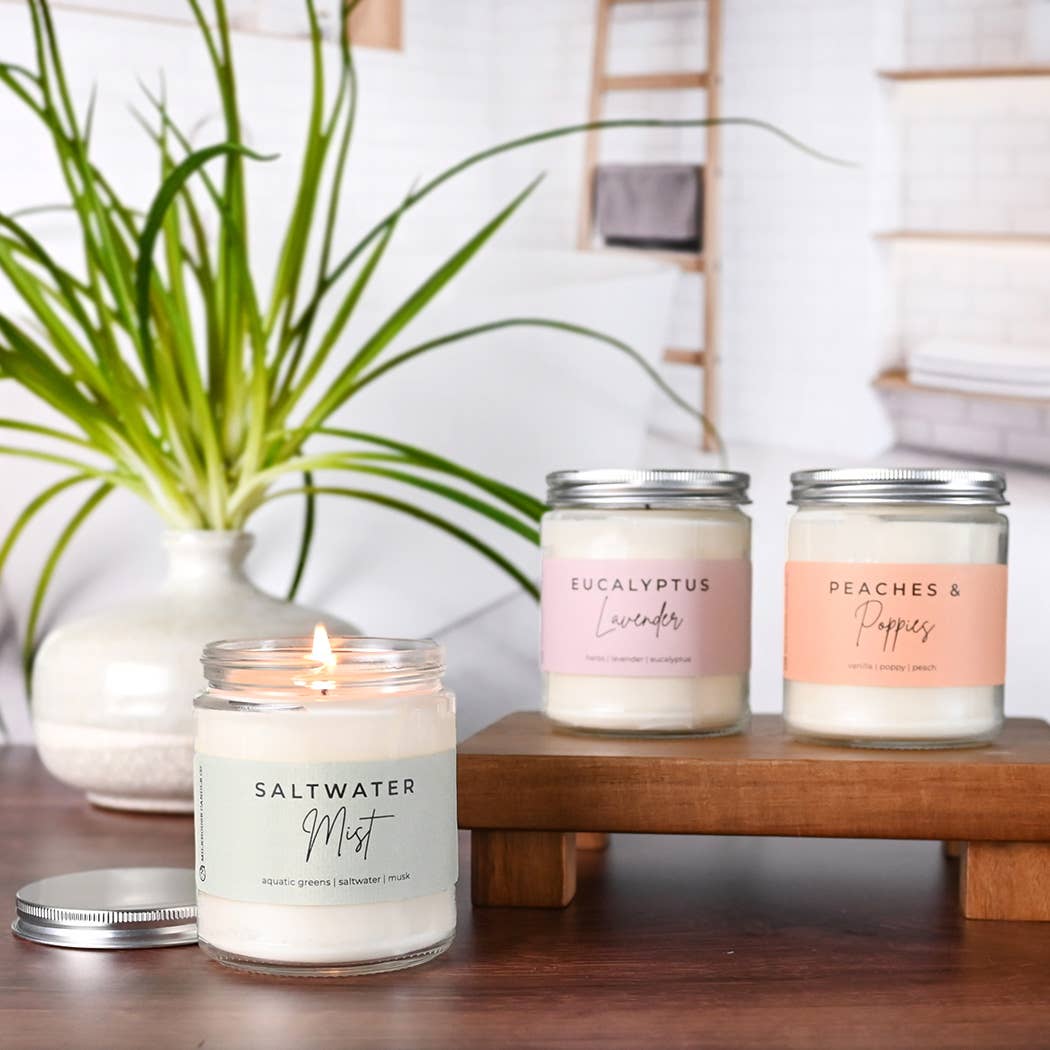 Peaches & Poppies | Statement Candle