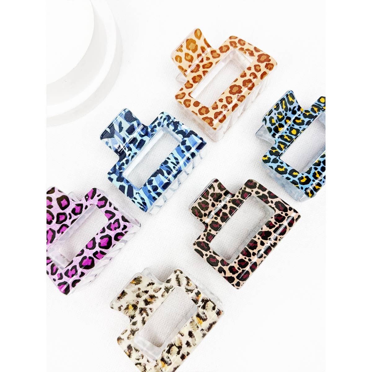 Leopard Claw Clip - Medium