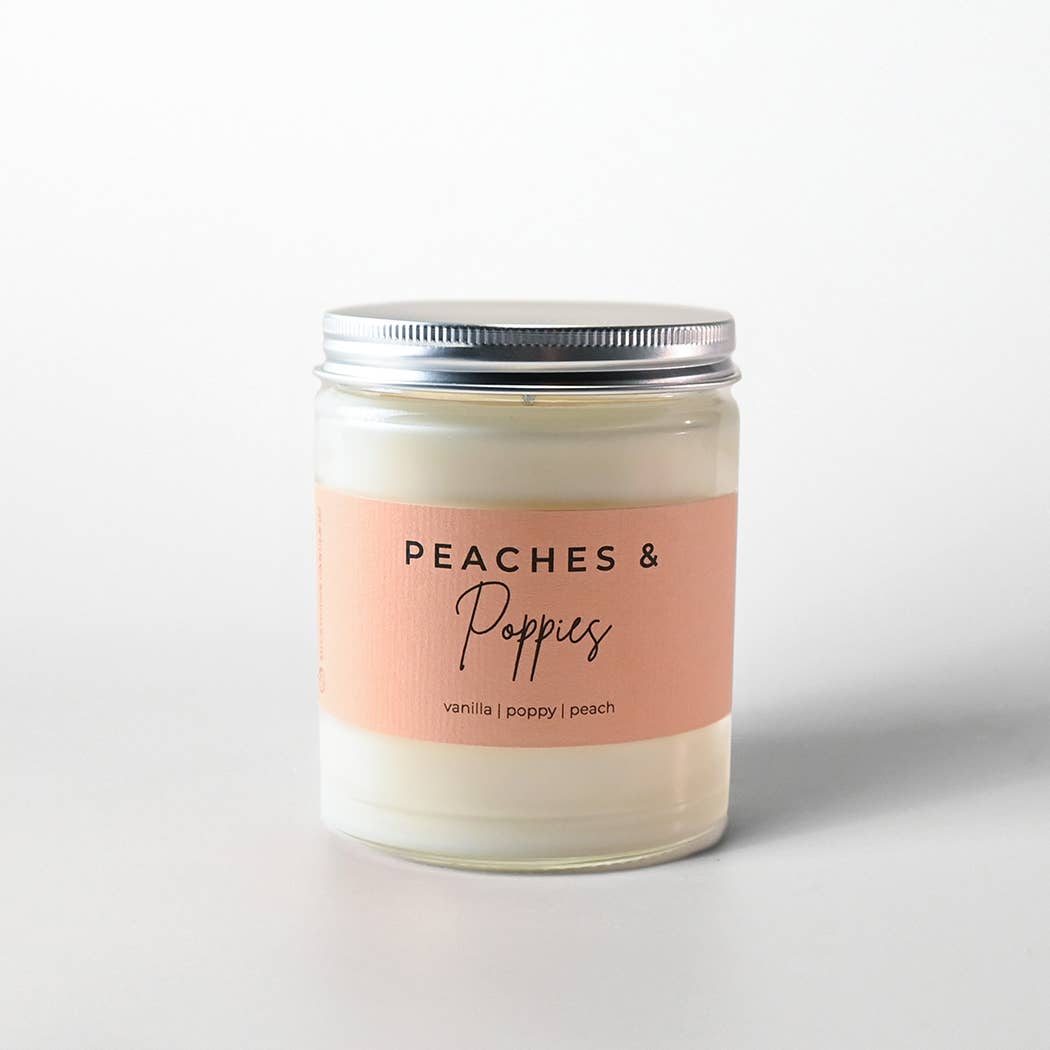 Peaches & Poppies | Statement Candle