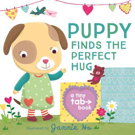 Puppy Finds The Perfect Hug