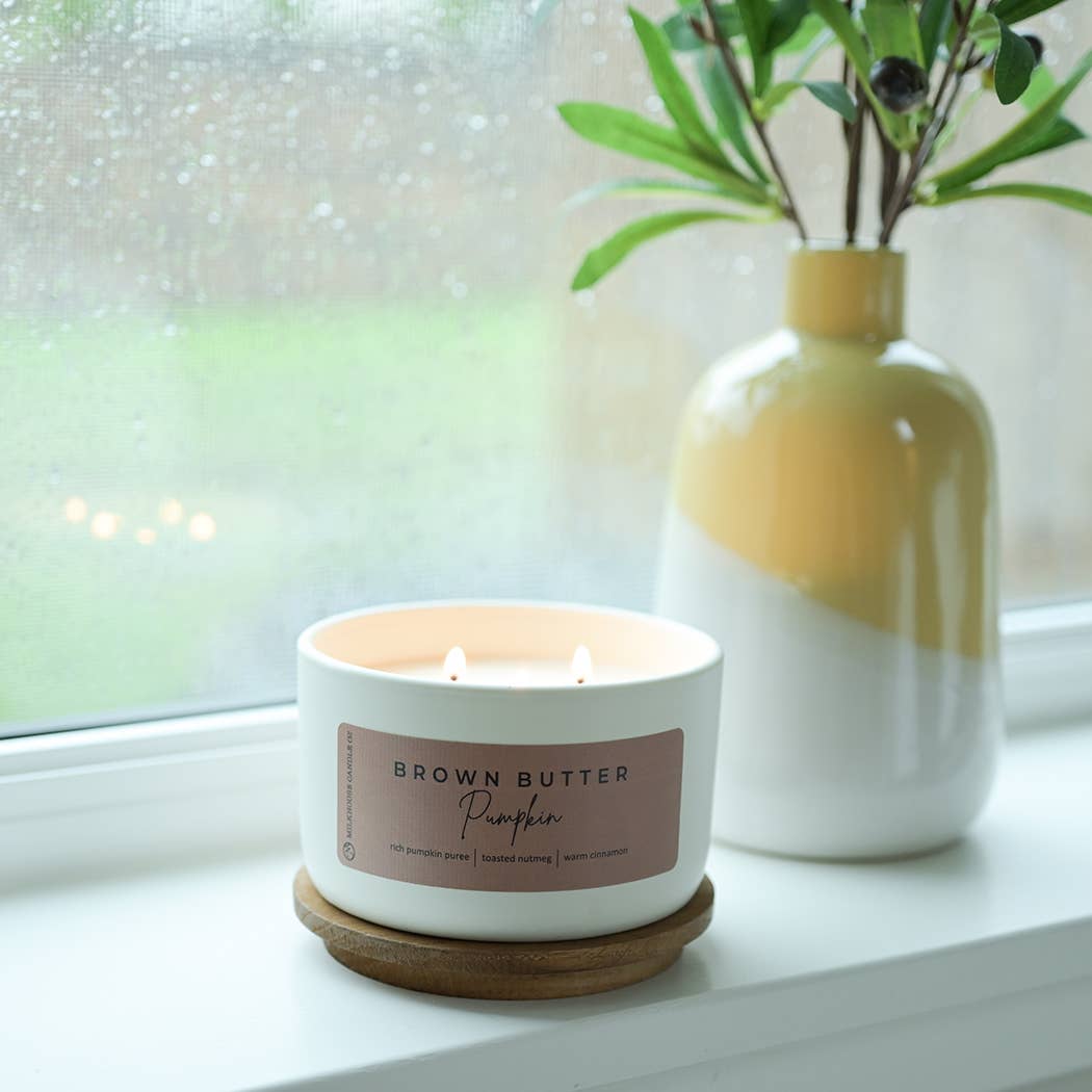 Brown Butter Pumpkin | 10 oz Signature Statement Candle