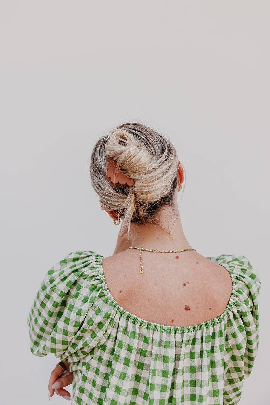 KAXI SCALLOPED MINI CLAW CLIP — 14 COLORS