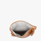 Whipstitch Crossbody w/ Tassel Zip