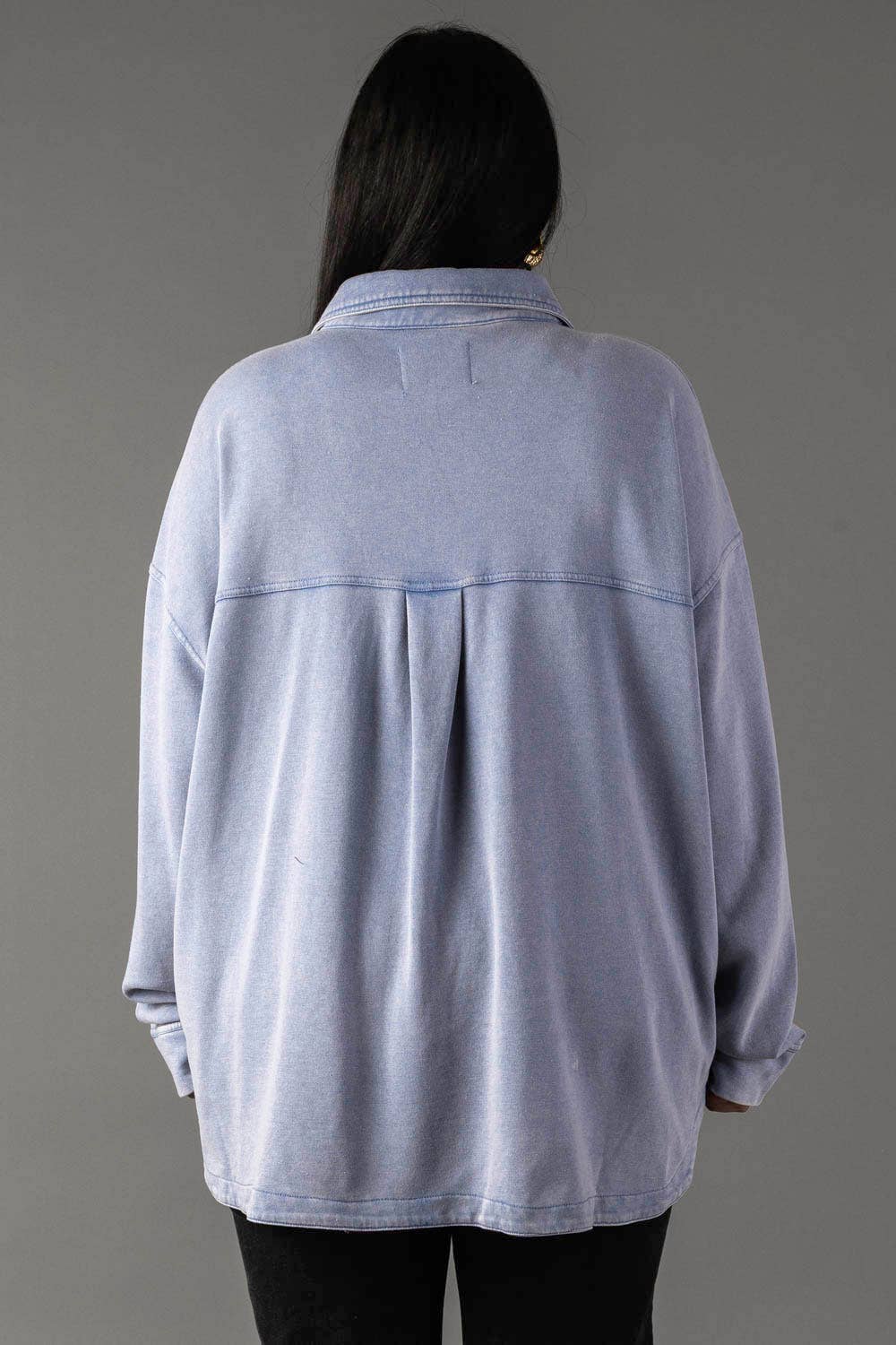 XXL Lt. Blue Super Soft Button Up