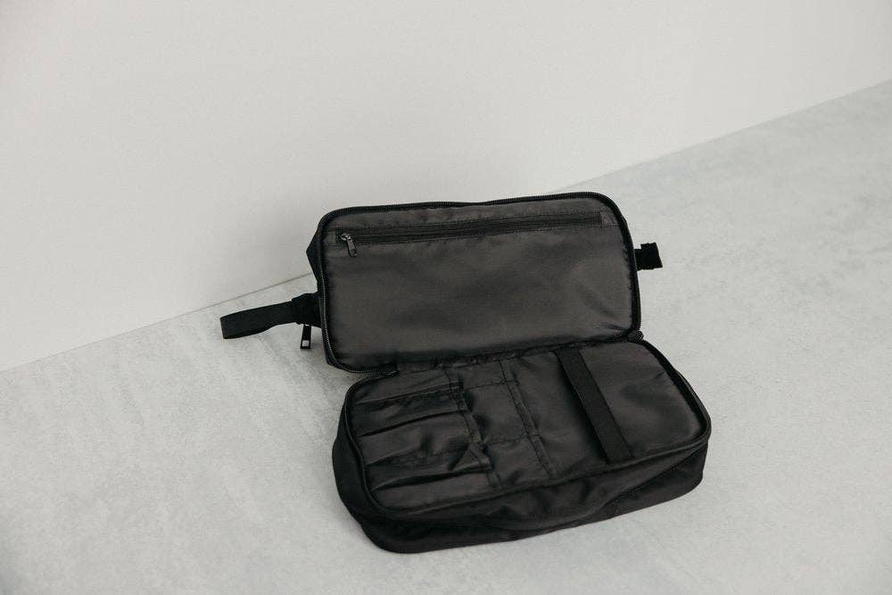 Black Brixley Toiletry Bag