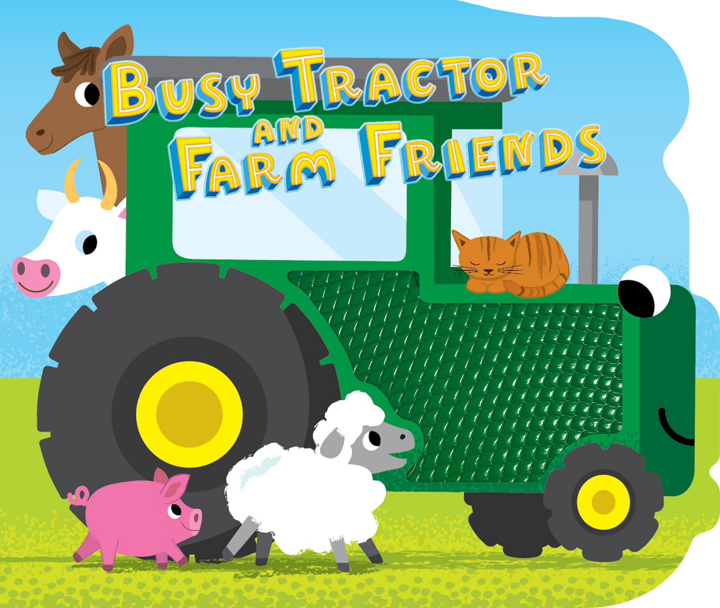 Busy Tractor and Farm Friends - Touch & Feel Sound Book