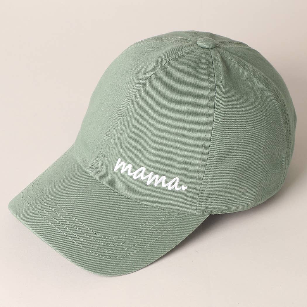 Mama Embroidered Cap