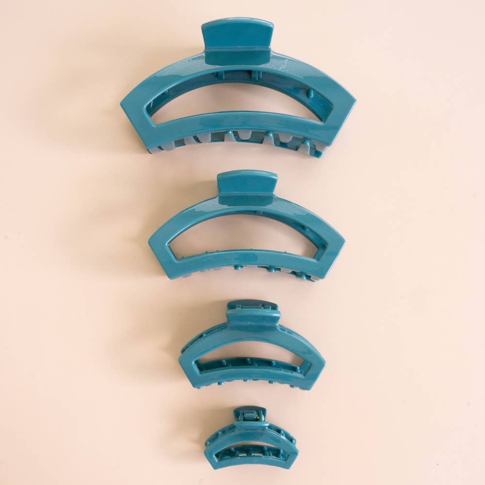 Open | Teal With It | Medium | Hair Claw
