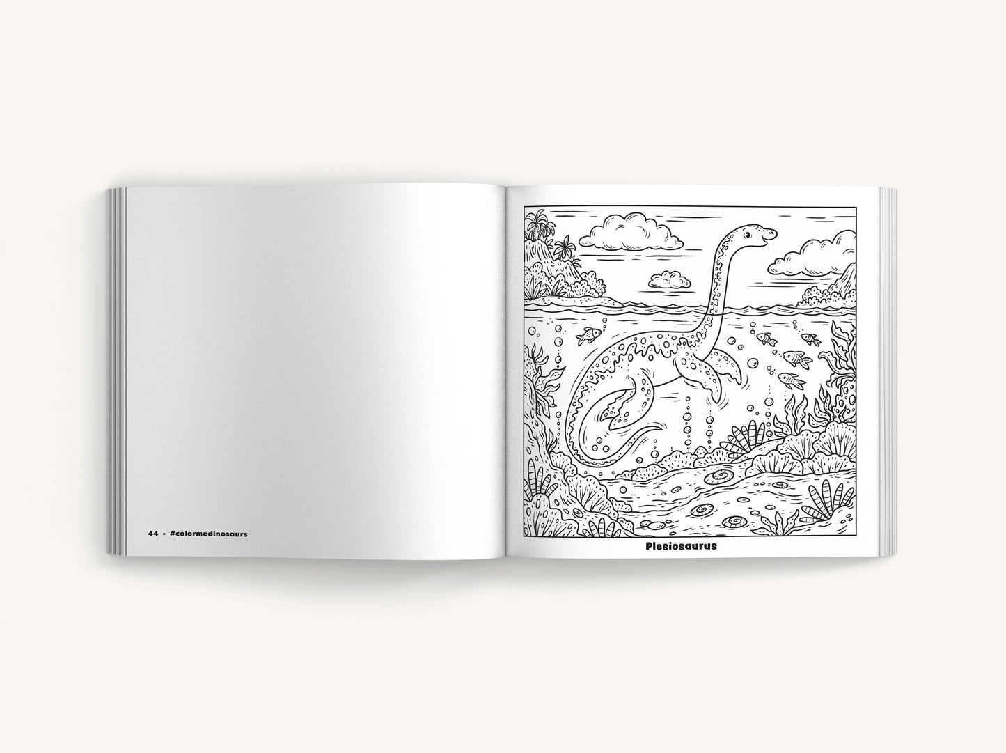 Color Me Dinosaurs (For Kids): 30 Dino-mite Coloring Pages