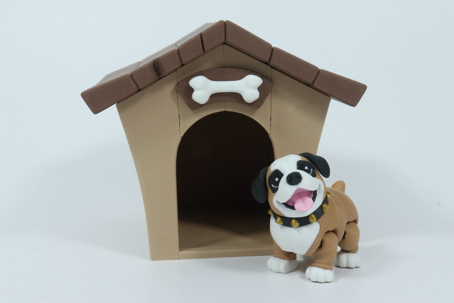 Paw Print Pups - English Bulldog, Fidget Figurine