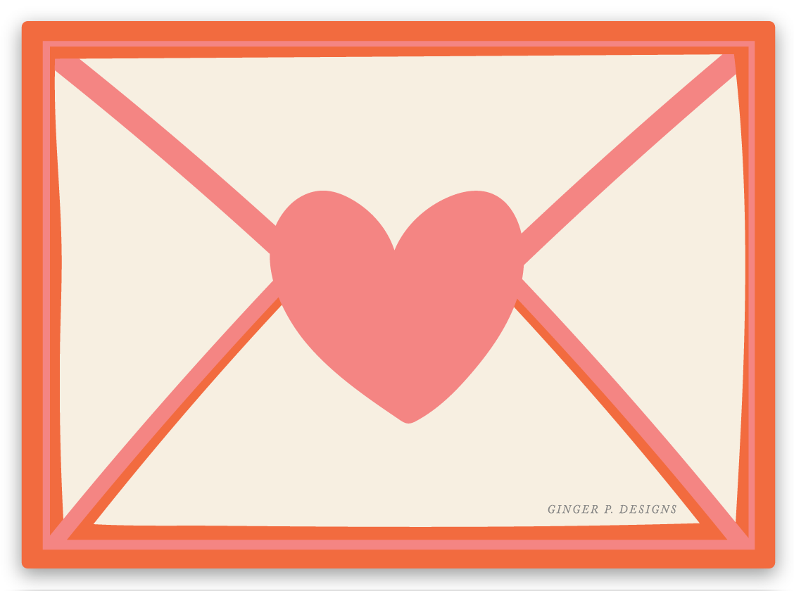 Love Letter Vinyl Sticker