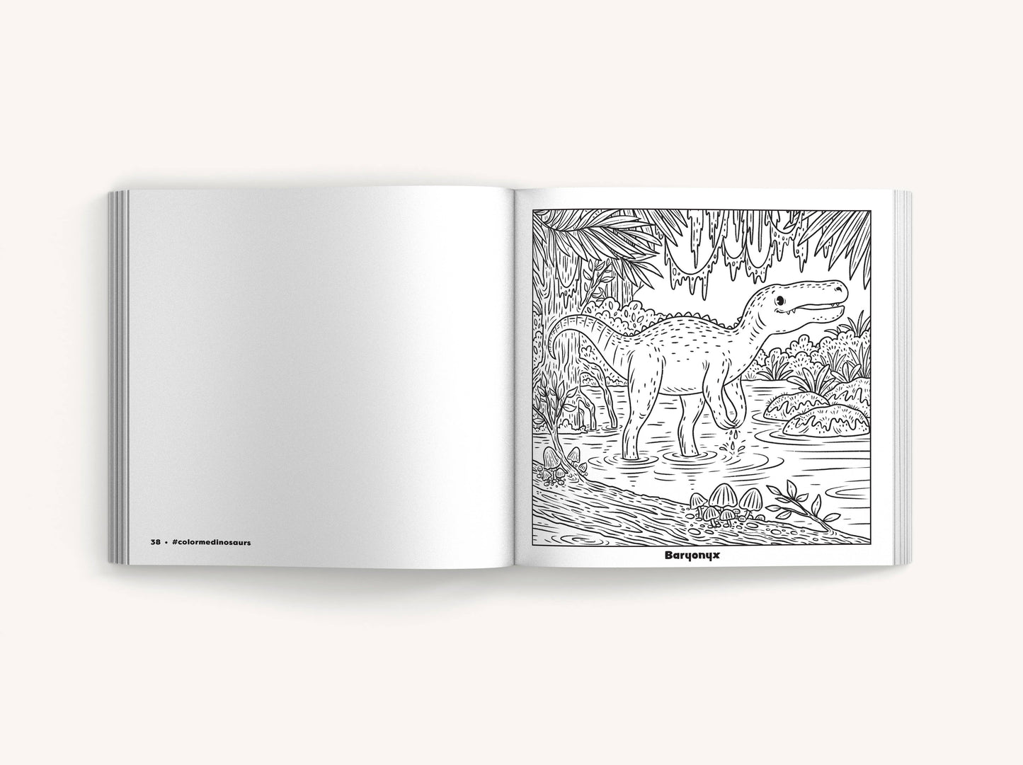 Color Me Dinosaurs (For Kids): 30 Dino-mite Coloring Pages