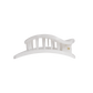 Coconut White | Medium | Flat Circle Hair Clip