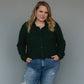 Hunter Green Super Soft Button Up (XXL)