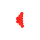 KAXI SCALLOPED MINI CLAW CLIP — 14 COLORS