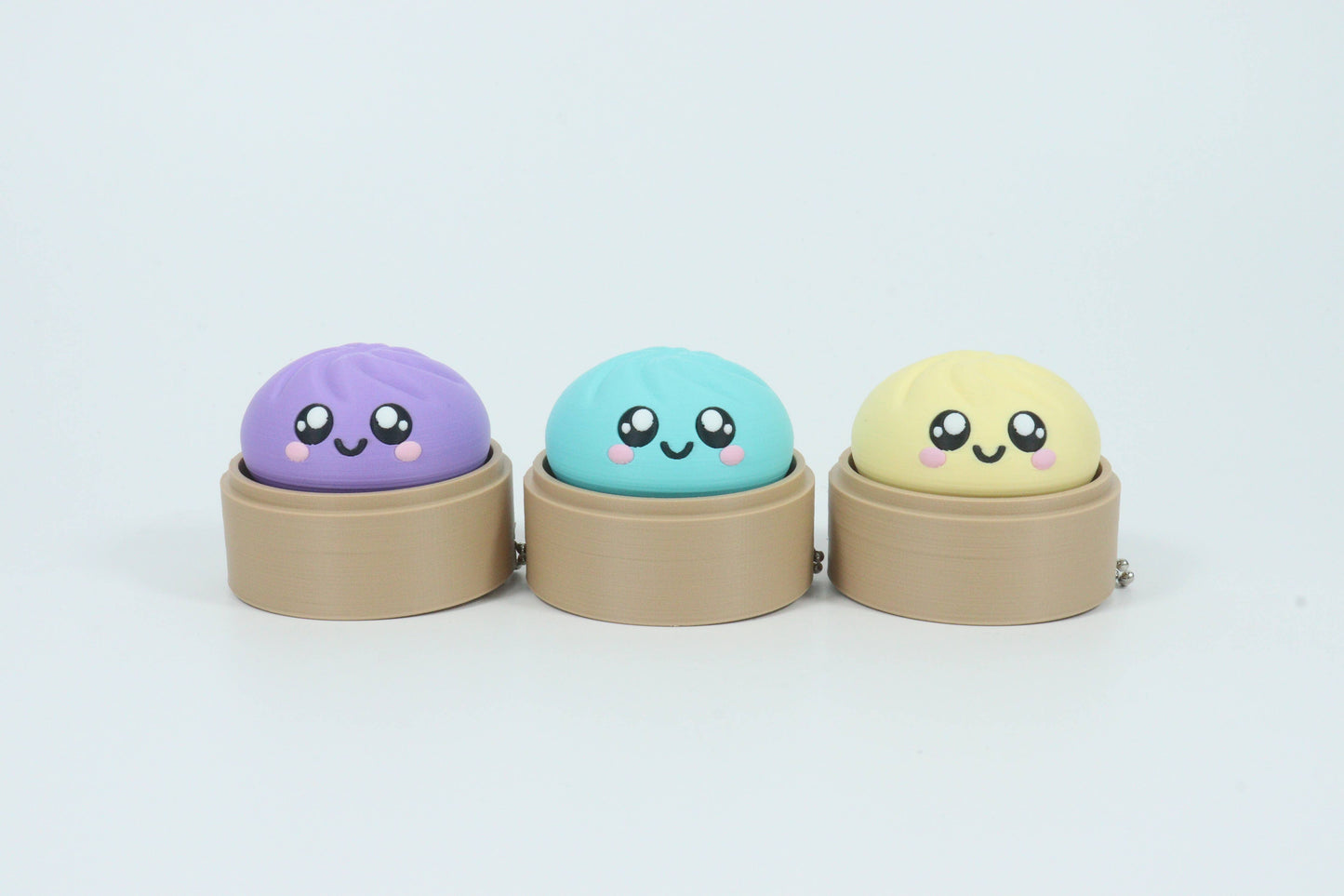 Squish Dumpling Click Fidget | Loud or Silent | Sensory Toy