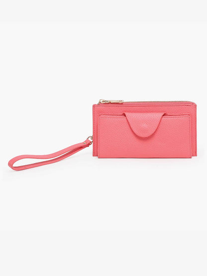 Coral Wallet w/ Snap Closure