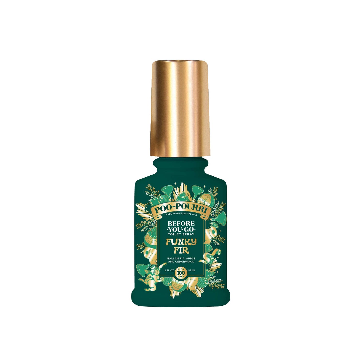 Holiday Poo~Pourri - Funky Fir 2 oz Boxed