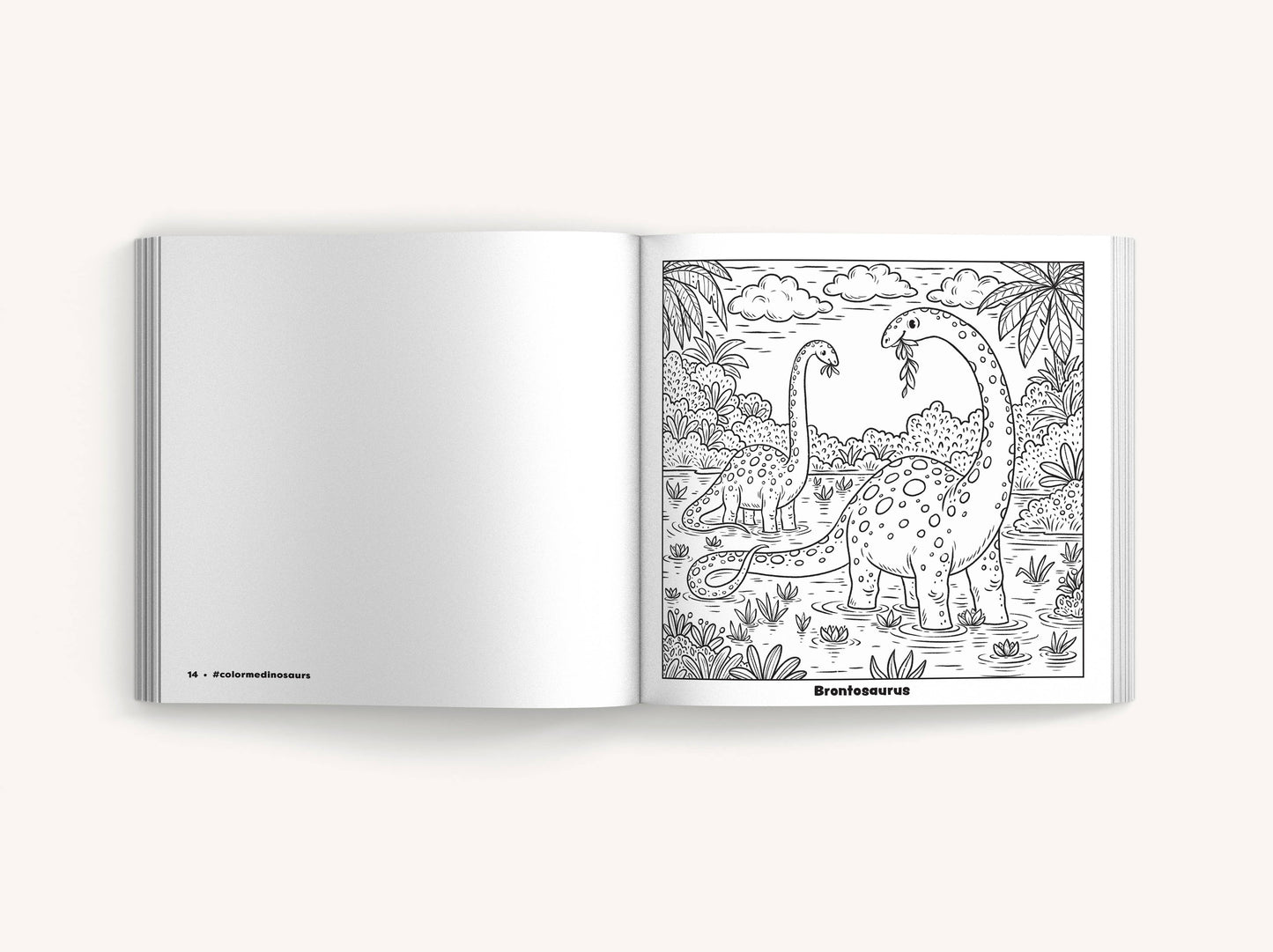 Color Me Dinosaurs (For Kids): 30 Dino-mite Coloring Pages