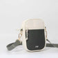 Crossbody Bag | Duo-Tone Tan/Green