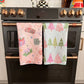 Sprinkled Pines: Double-Sided Hand Towel