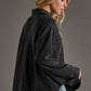 Black Super Soft Button Up