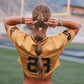 "Game Day" Purple & Yellow Hair Tie Bracelets