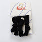 Nylon Bow Slick Back Hair Ties