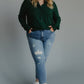 Hunter Green Super Soft Button Up (XXL)