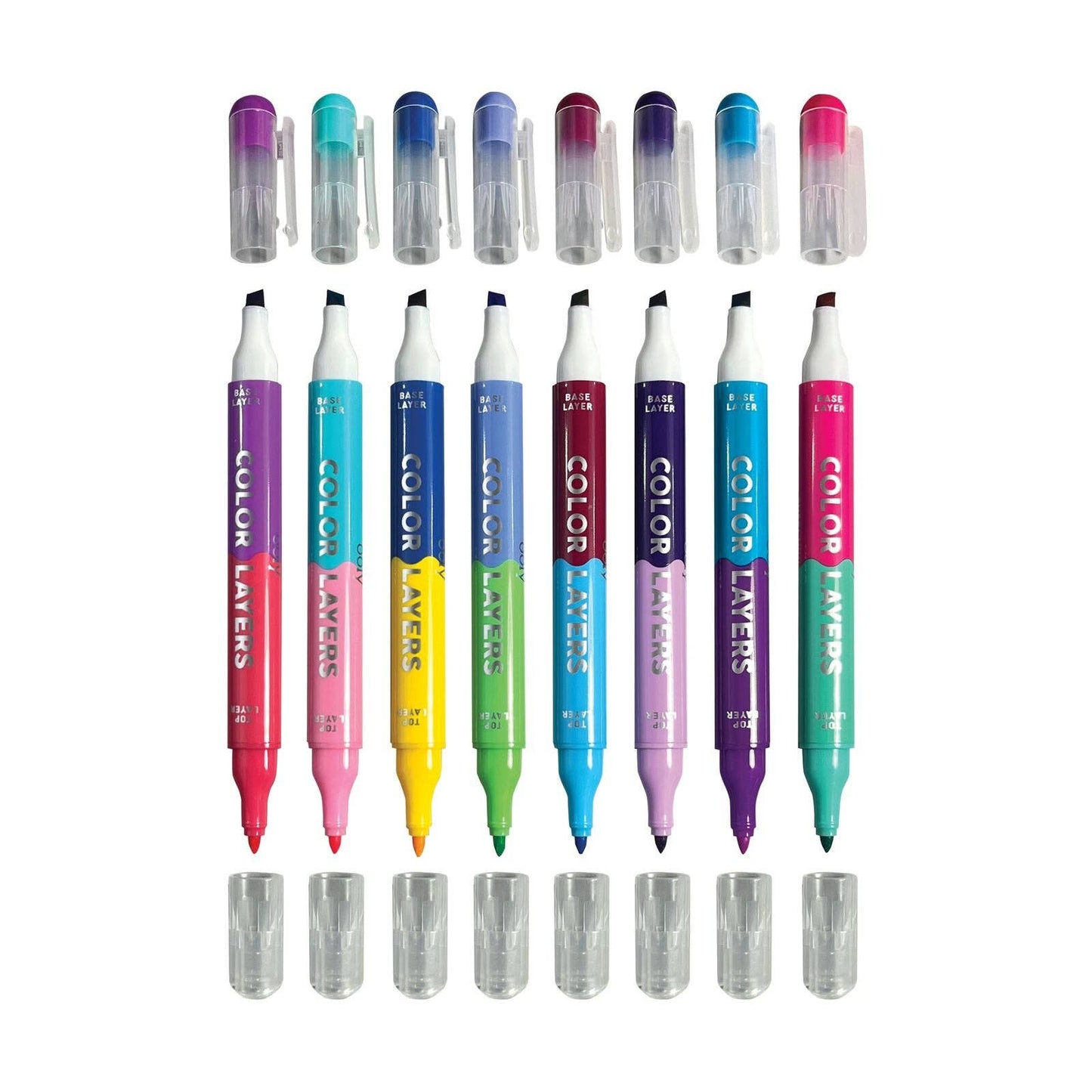 Double-Ended Layering Markers