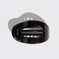 Black Flat Cloud Clip - Small