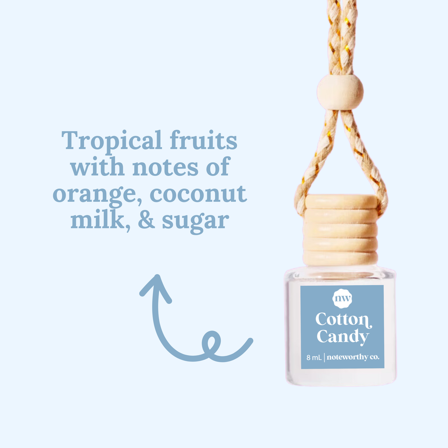 Car Diffusers | Core Scents: No Mylar Bag (You are hanging your product) / Getaway Car