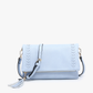 Whipstitch Crossbody w/ Tassel Zip
