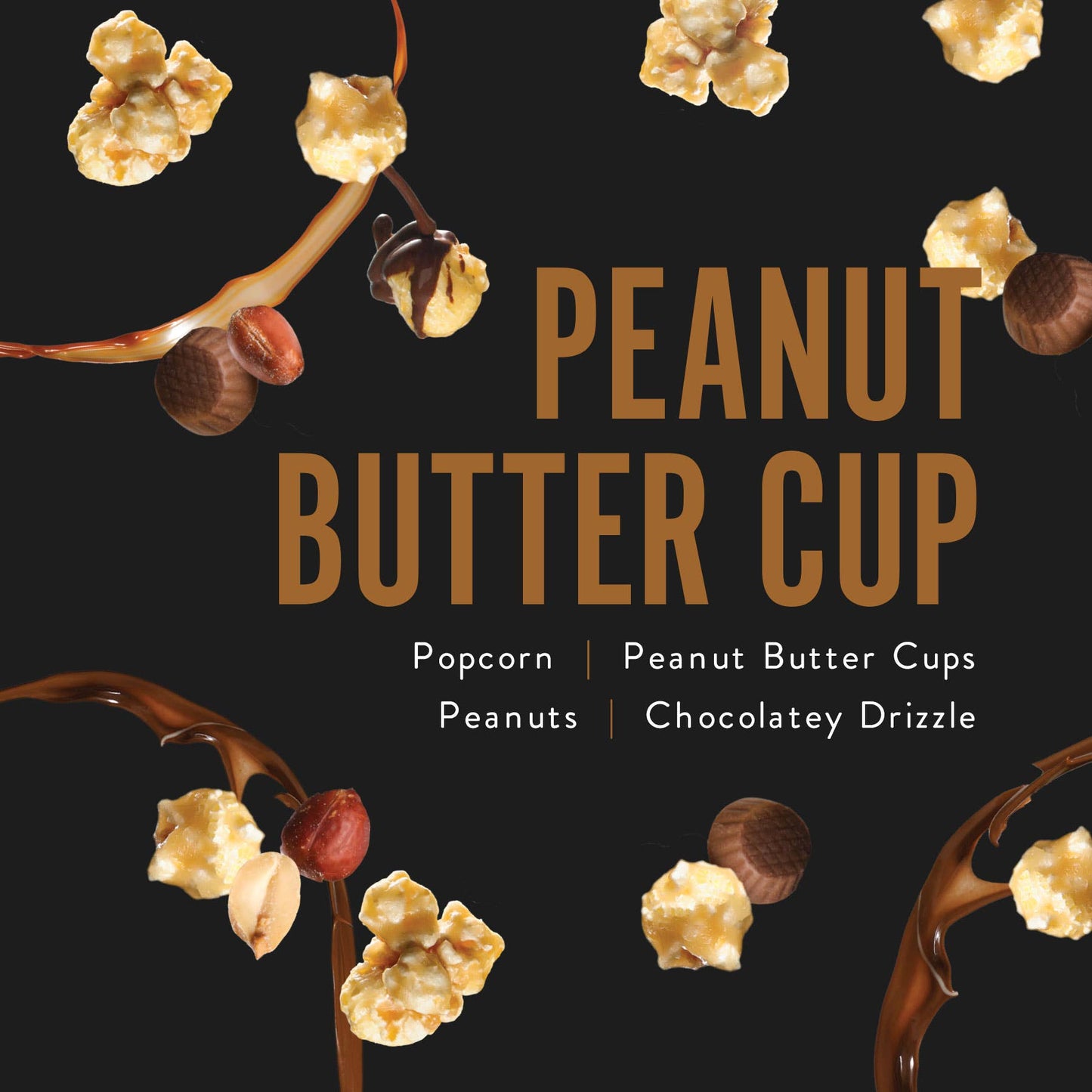 Peanut Butter Cup | Caramel Corn Chocolate Popcorn | bags