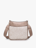 Chloe Crossbody with Guitar Strap: Olive