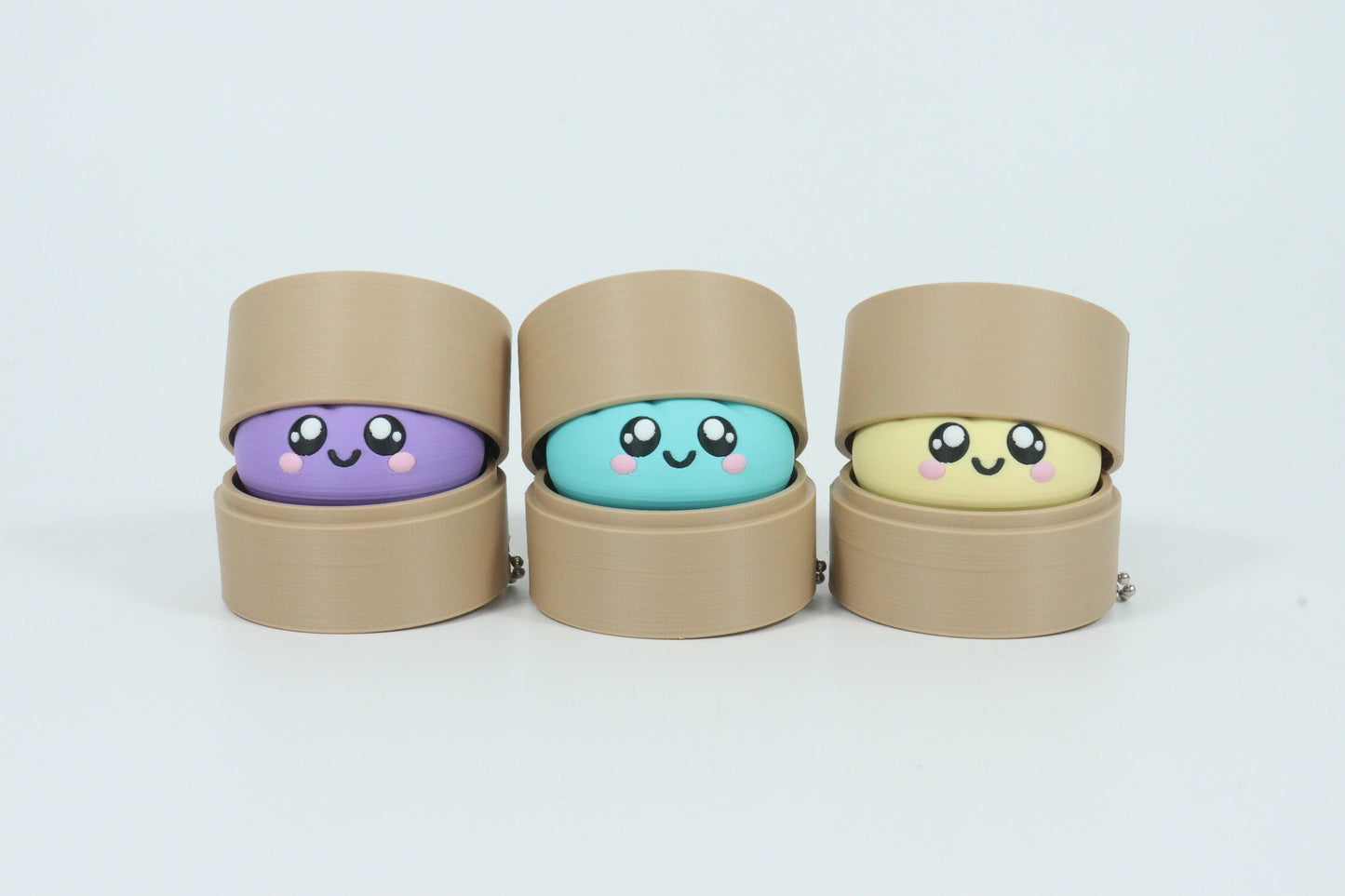 Squish Dumpling Click Fidget | Loud or Silent | Sensory Toy