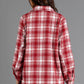 Red & White Plaid Jacket