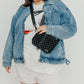 Shadow Checkered Crossbody Sling