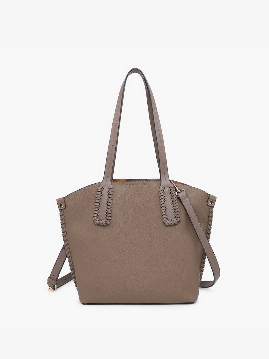 Whipstitch 3-Compartment Tote