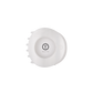 Coconut White | Medium | Flat Circle Hair Clip