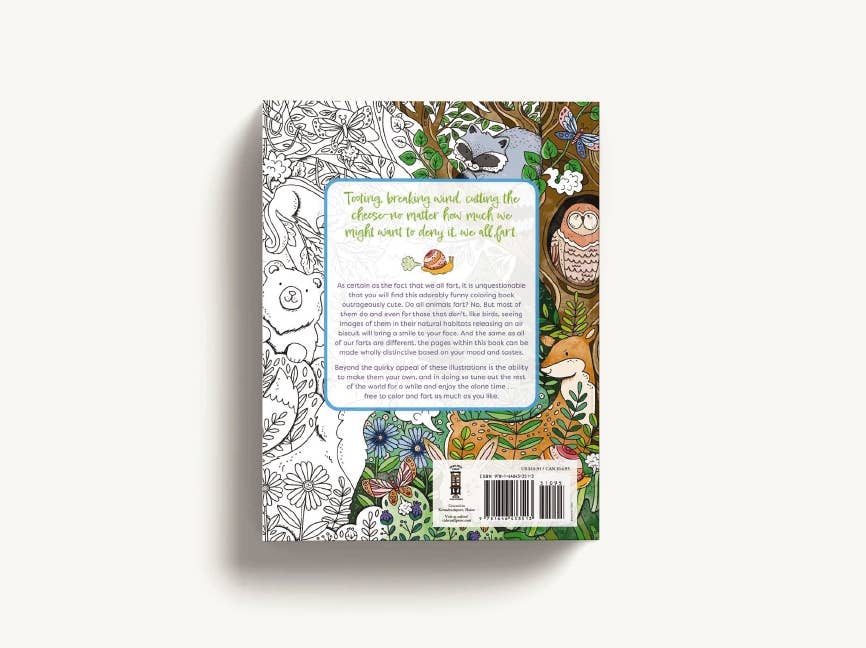 Color Me Farts: A Hilarious Adult Coloring Book