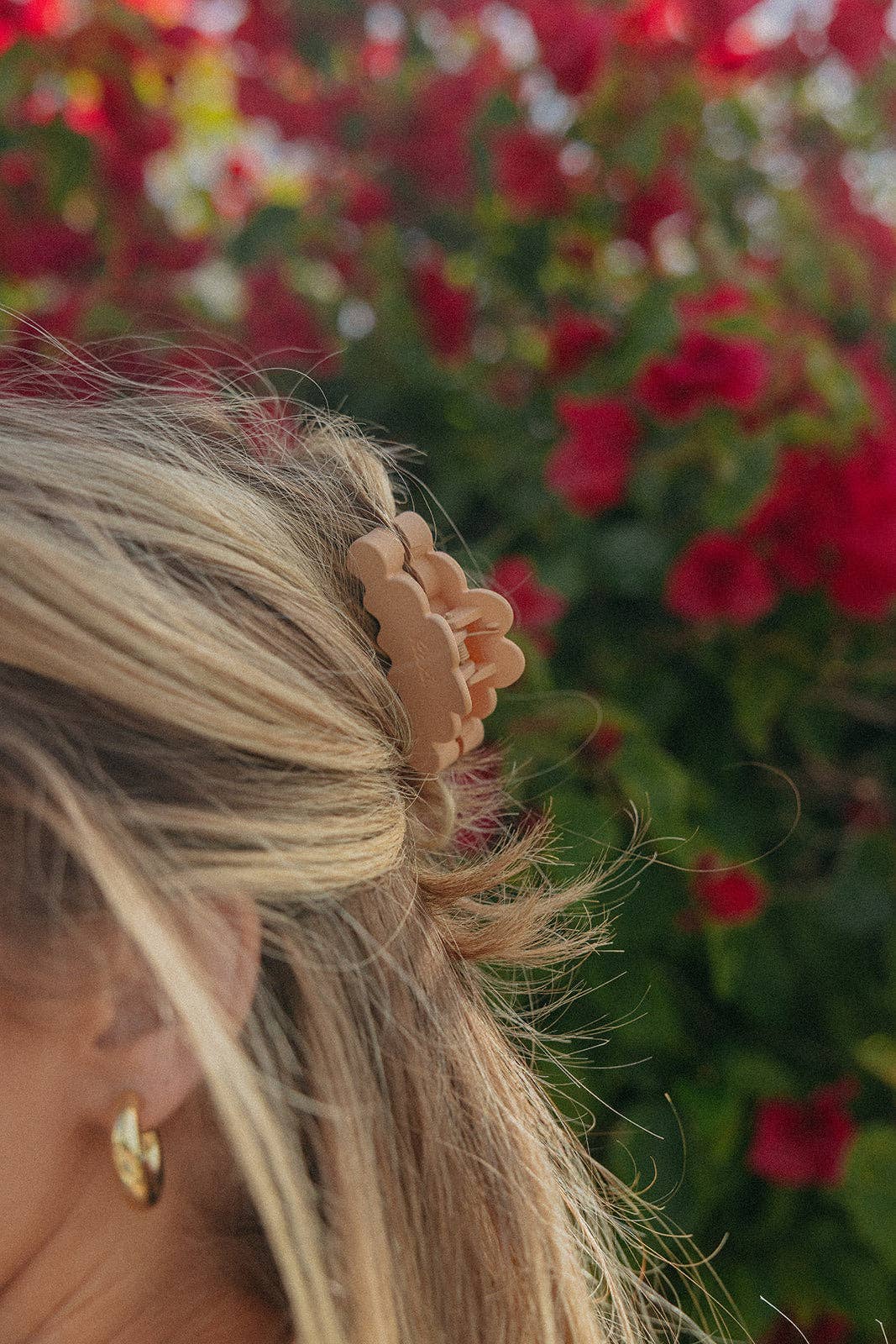KAXI SCALLOPED MINI CLAW CLIP — 14 COLORS