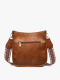 Chloe Crossbody with Guitar Strap: Olive